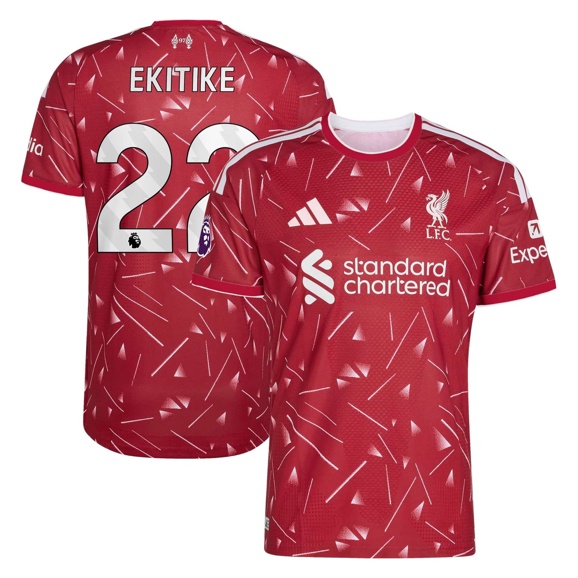 Liverpool 2026/27 Home Match Authentic Jersey - Ekitike #22