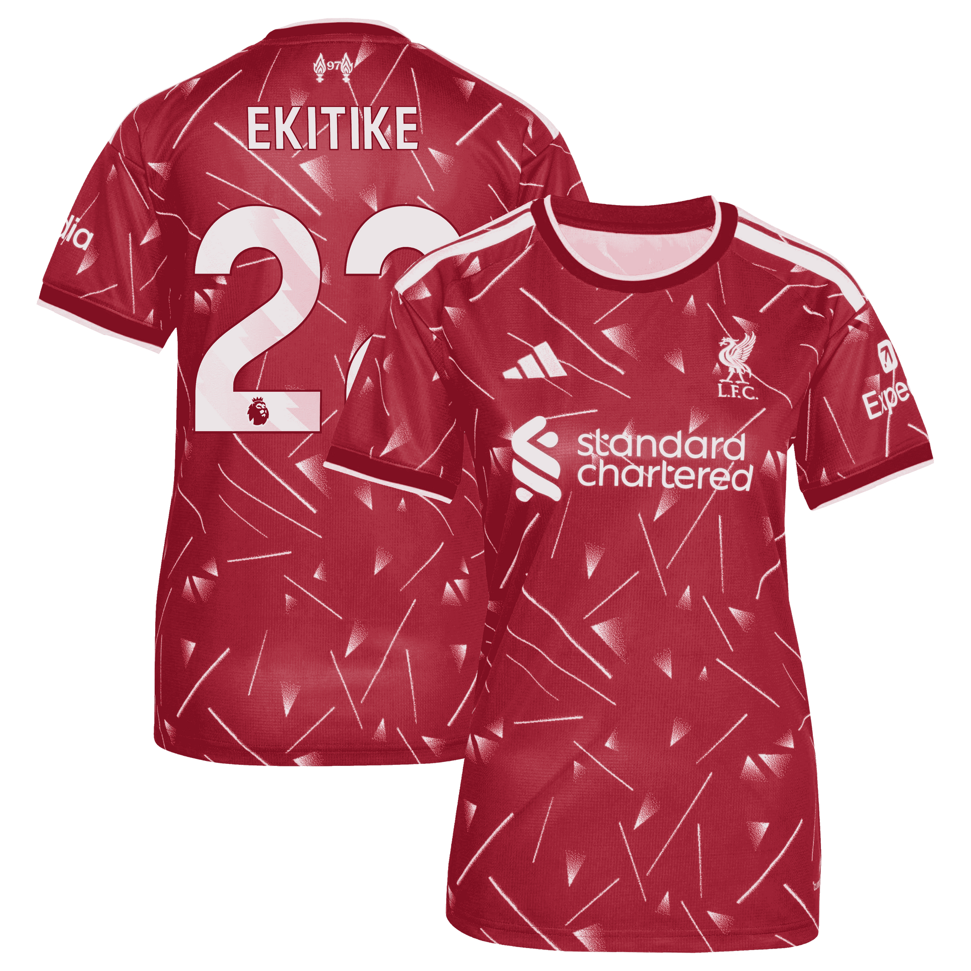Liverpool 2026/27 Home Women's Stadium Replica Jersey - Ekitike #22