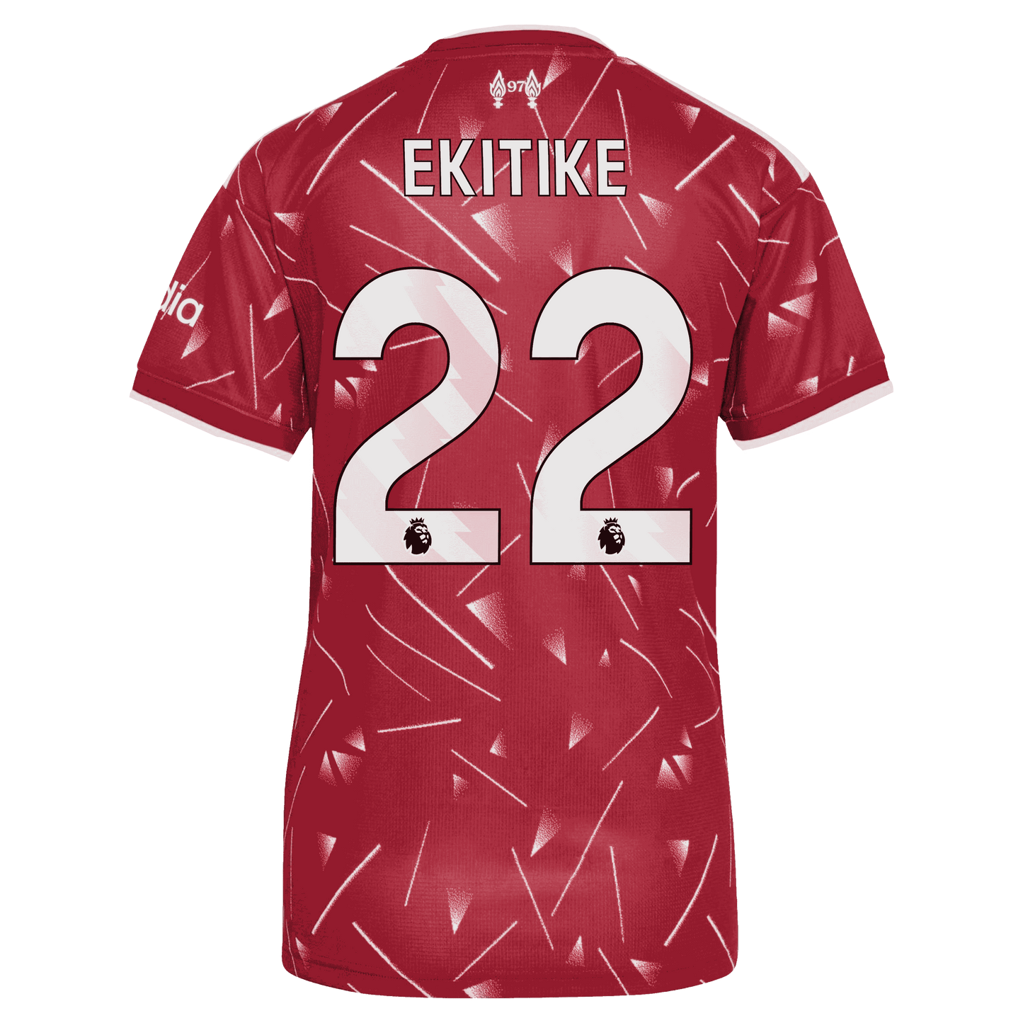 Liverpool 2026/27 Home Women's Stadium Replica Jersey - Ekitike #22 back view