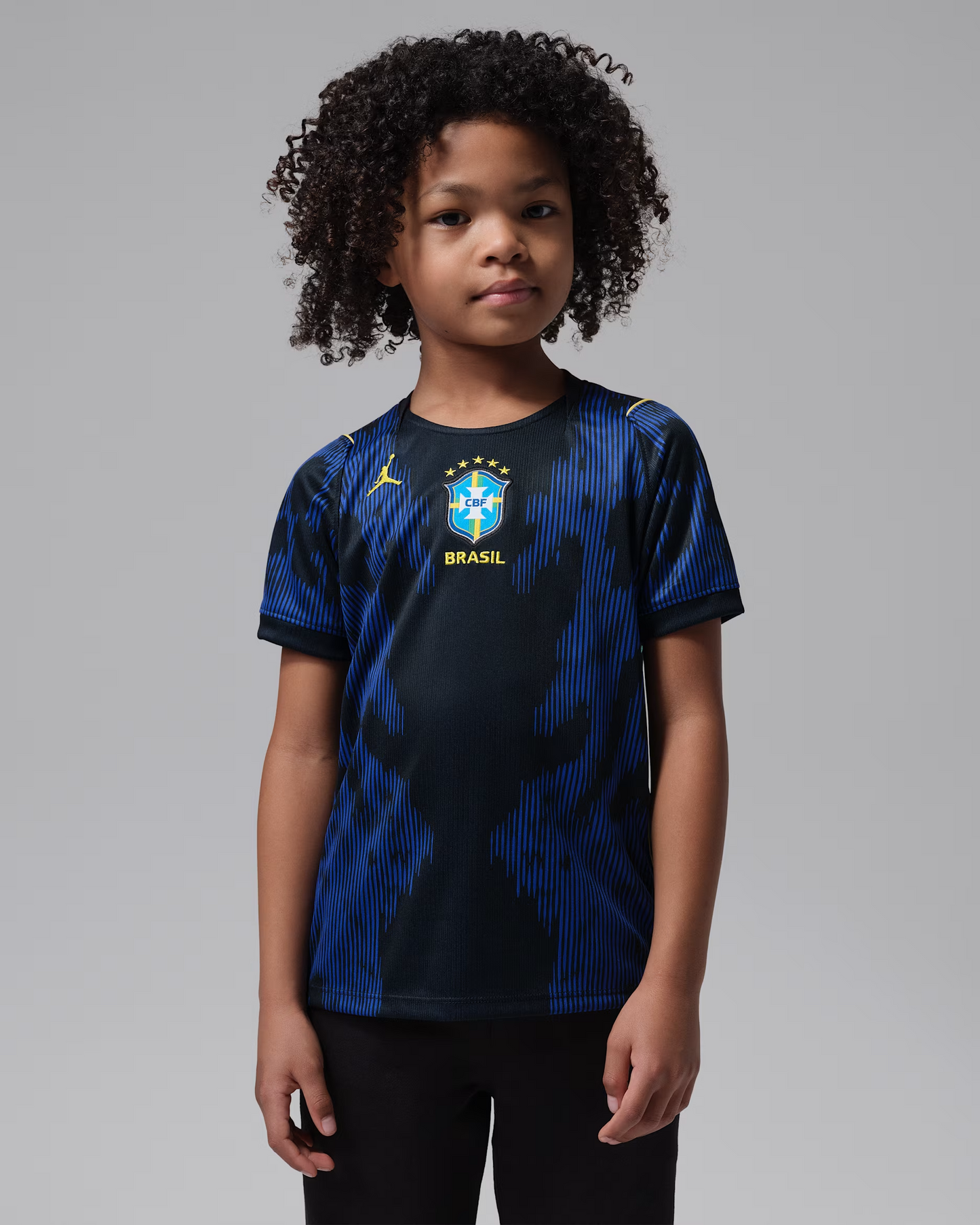 Brazil 2026 Away World Cup Kids Football Soccer Jersey