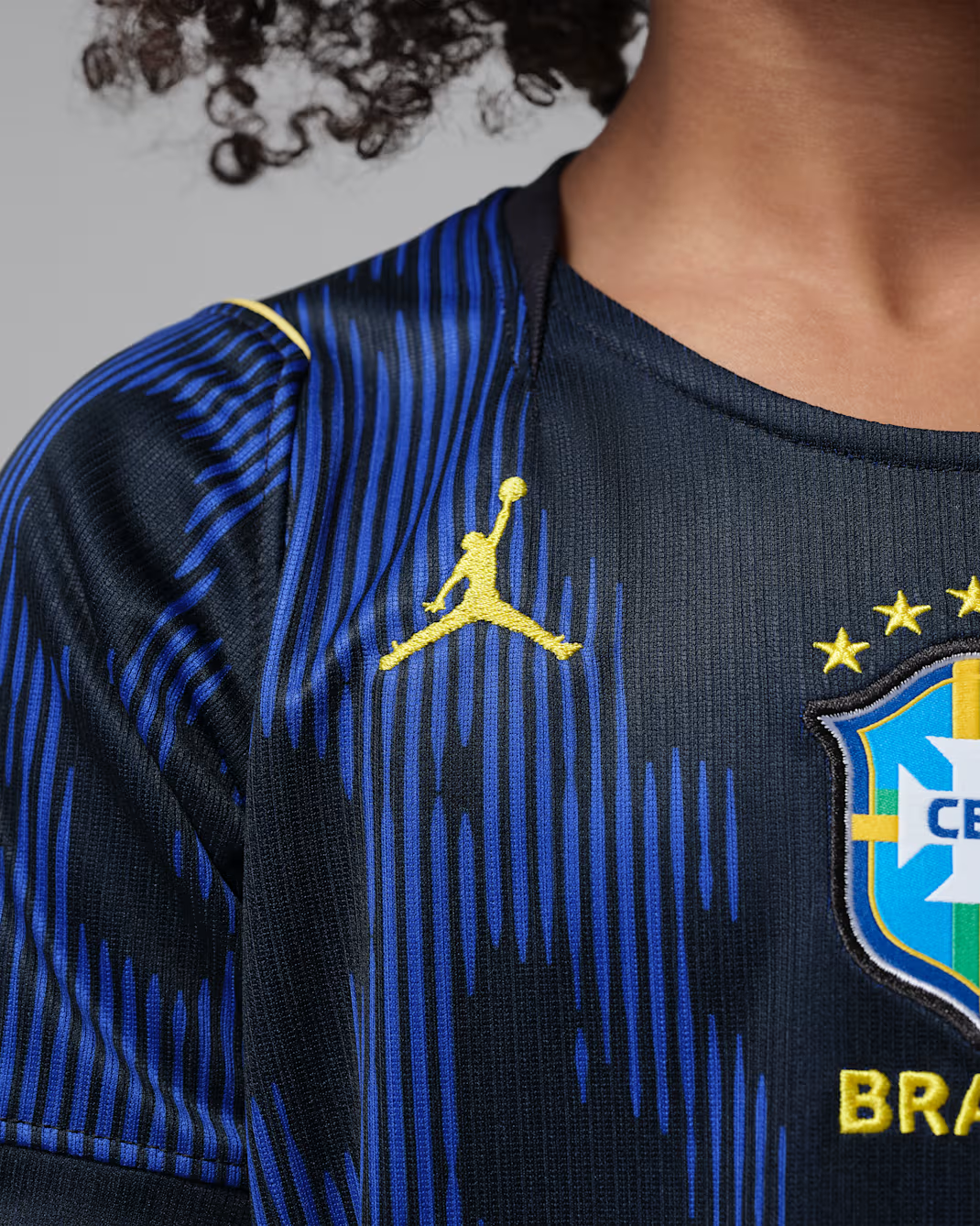 Brazil 2026 Away World Cup Kids Football Soccer Jersey