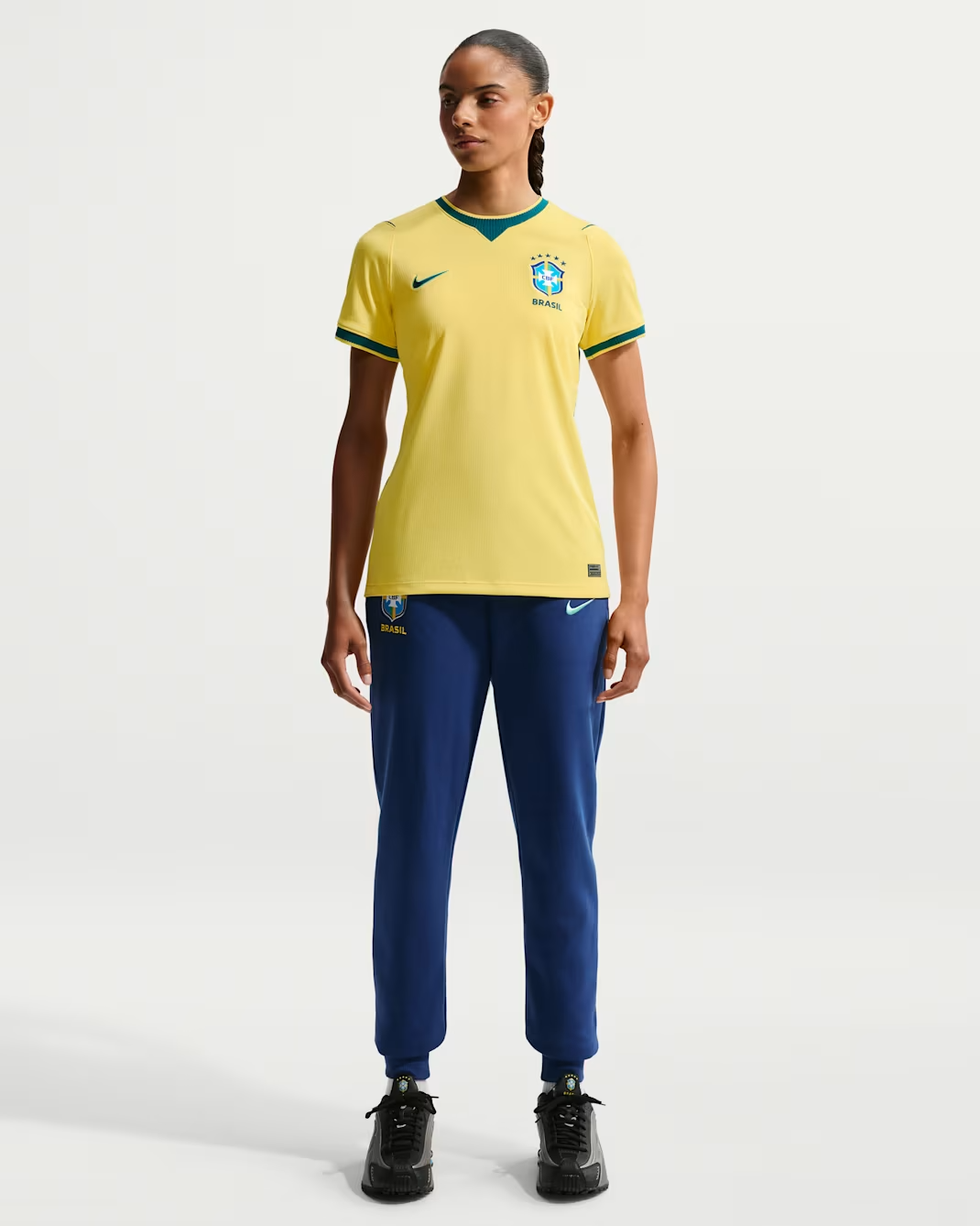 Brazil 2026 Stadium Away Women's Nike Dri-FIT Soccer Replica Jersey