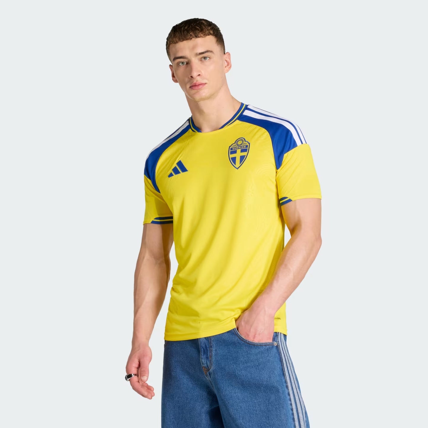 Men's Sweden 2026 Home Football Soccer Jersey