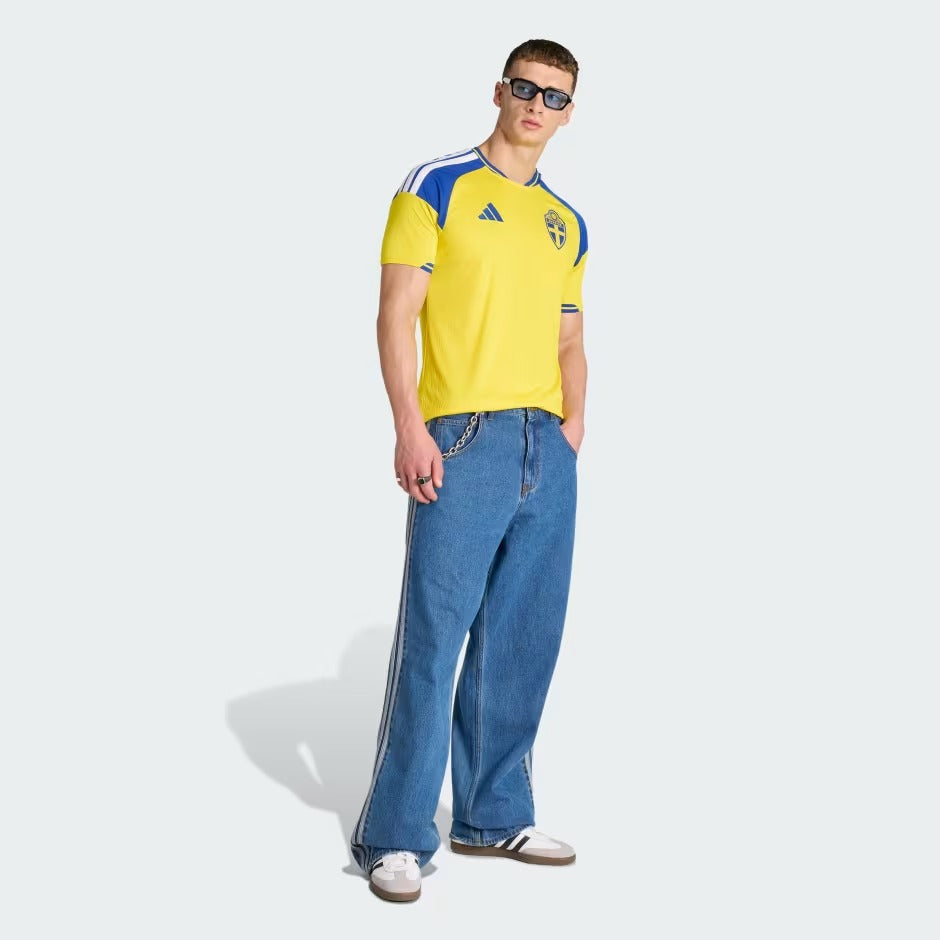 Men's Sweden 2026 Home Football Soccer Jersey