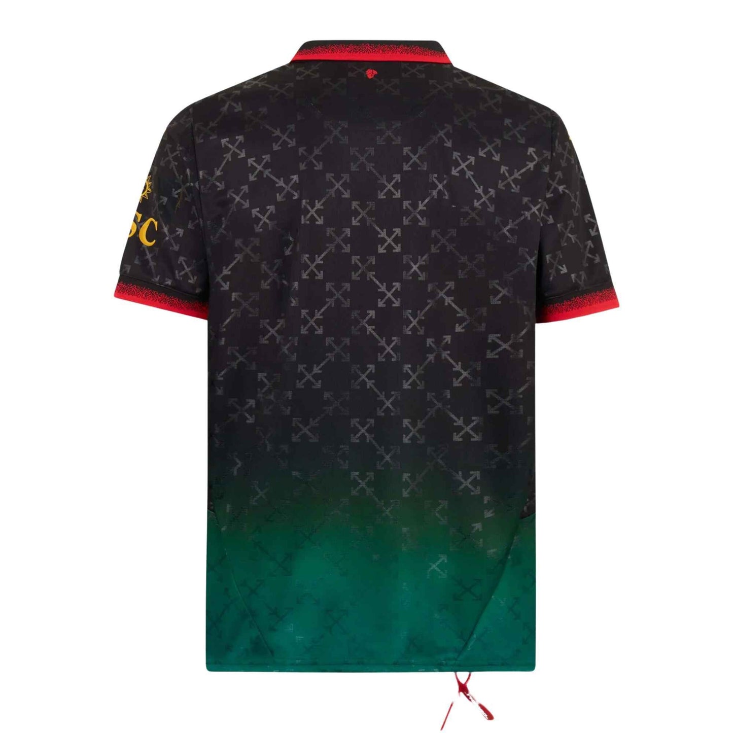 The 24/25 AC Milan x Off-White Black Jersey From Jersey Loco