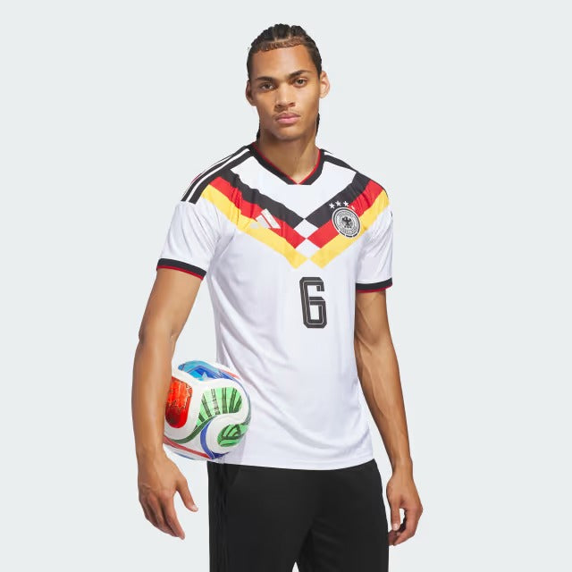 Germany 26 Home Kimmich  Football Soccer Jersey