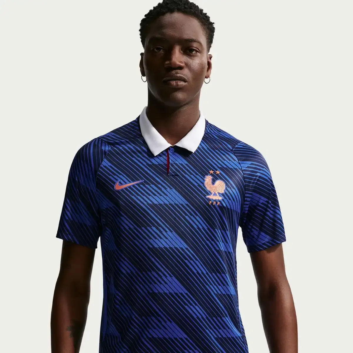 France Soccer Jersey Home Shirt World Cup 2026 - Stadium Replica - Final Third Kit