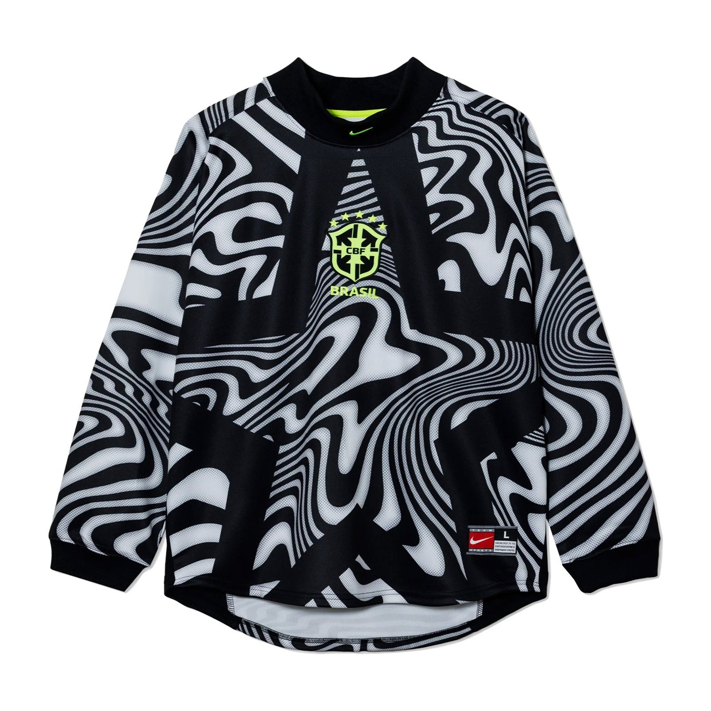 Brazil 2025/26 "Hollywood Keepers" Special Edition Lifestyle Tracksuit – Retro Voltage Yellow/Cyan/Purple