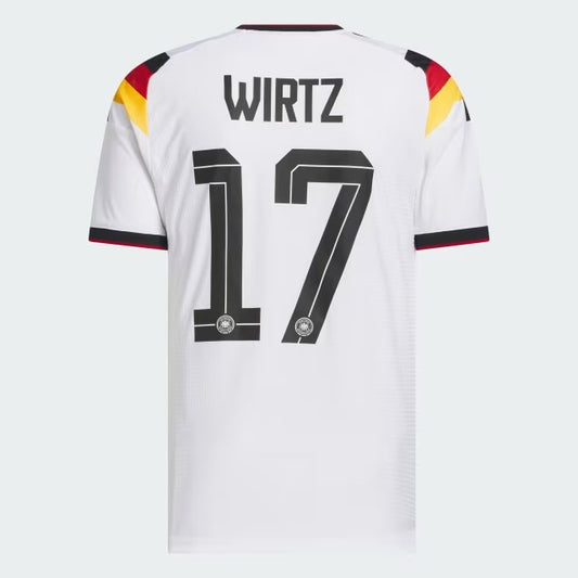 Germany 26 Home Wirtz Football Soccer Jersey
