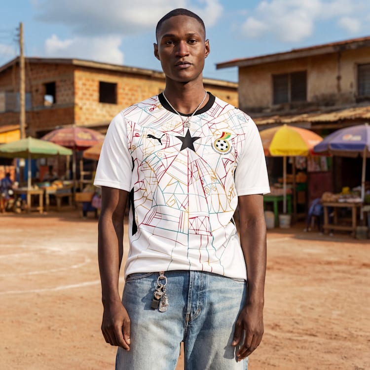 Men's Ghana Home Football Soccer Jersey 2026