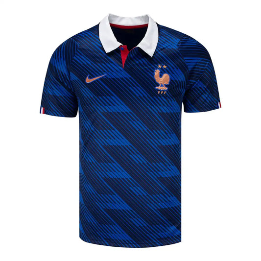 France Soccer Jersey Home Shirt World Cup 2026 - Stadium Replica - Final Third Kit