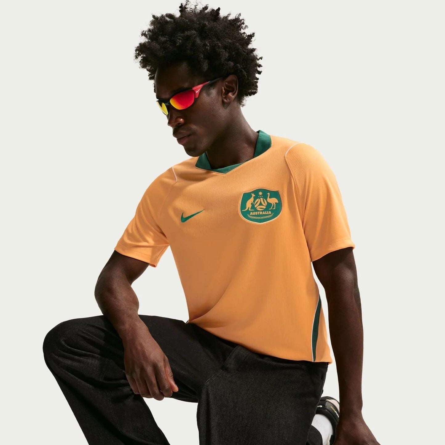 Men's  Australia 2026 Home Football Soccer Jersey