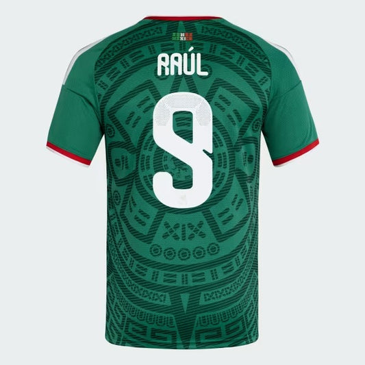 RAUL Mexico National Team 2026 Football Soccer Match Home