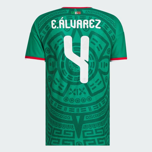 E.ALVAREZ Mexico National Team 2026 Football Soccer Match Home