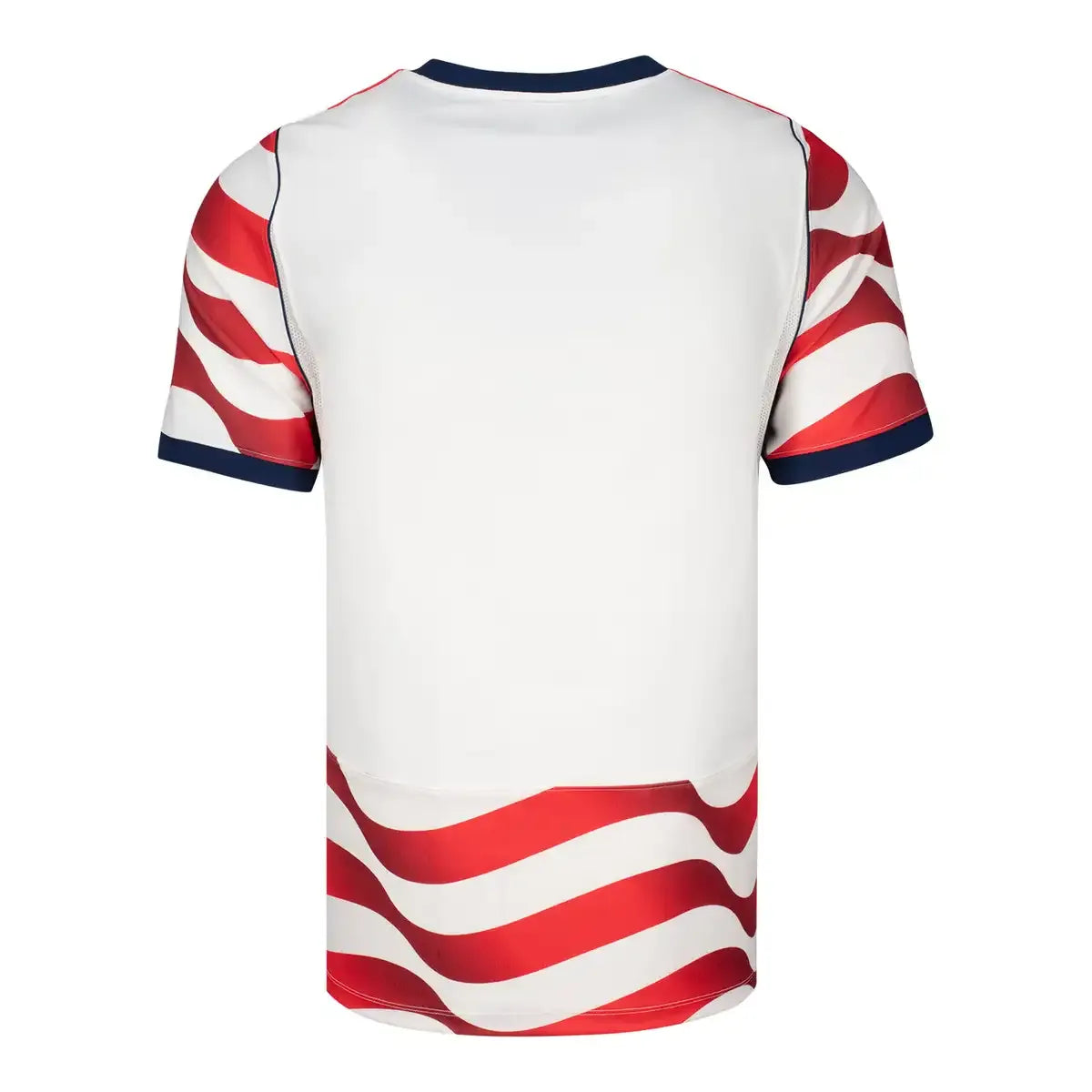 mens nike white usmnt 2026 home stadium replica jersey back view