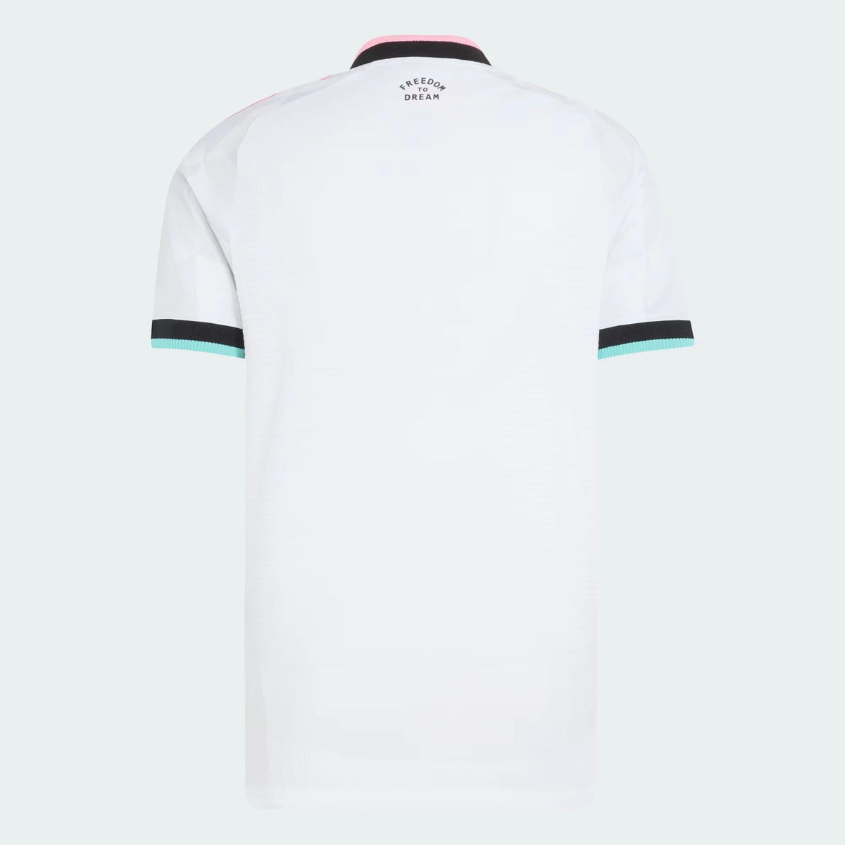 Back view of Inter Miami CF 2026 third white authentic football shirt by Final Third Kit
