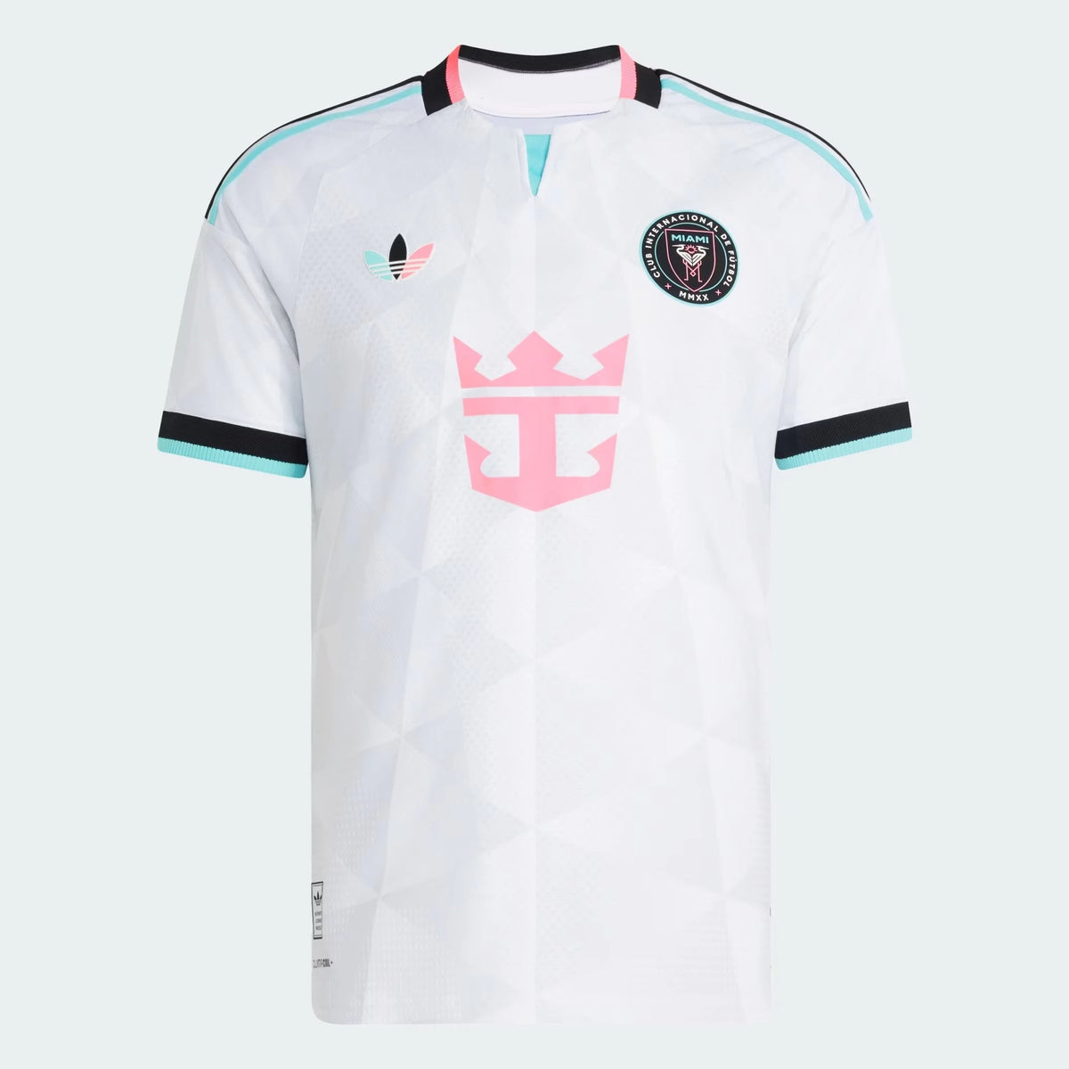 Front view of Inter Miami CF 2026 third white authentic soccer jersey by Final Third Kit