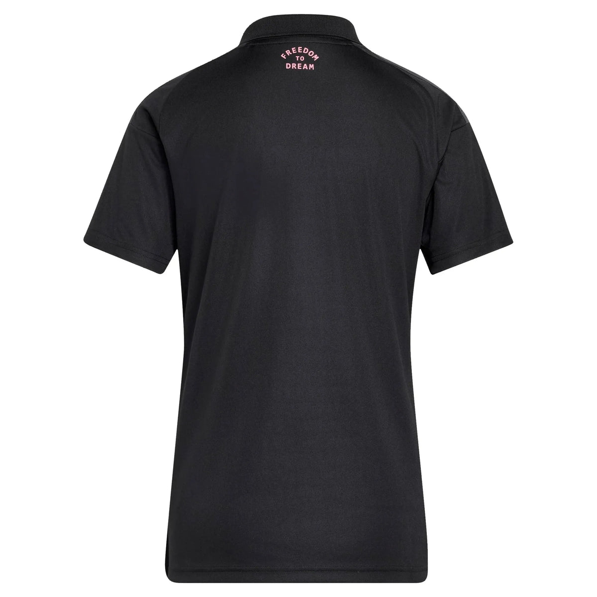 Back view of women's Inter Miami CF 2026 Presagio black replica football shirt by Final Third Kit