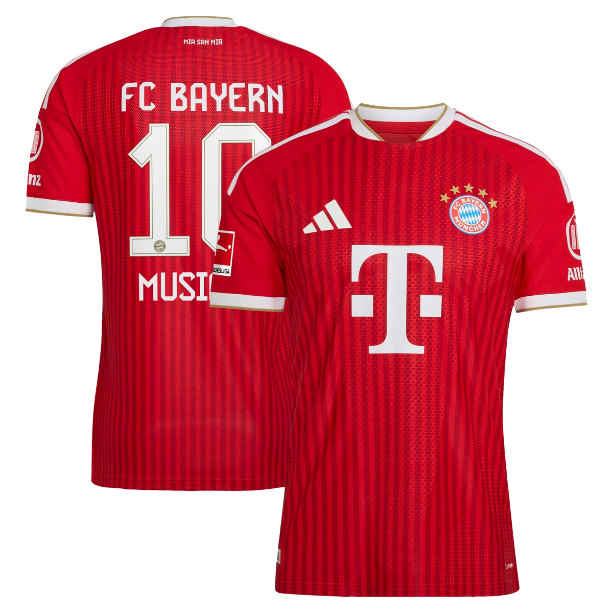 Jamal Musiala Bayern Munich 2026/27 Home On-Field Authentic Jersey - Red