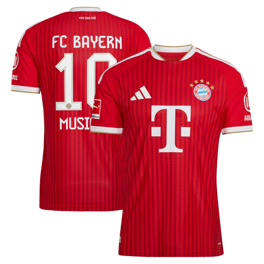 Jamal Musiala Bayern Munich 2026/27 Home On-Field Authentic Jersey - Red