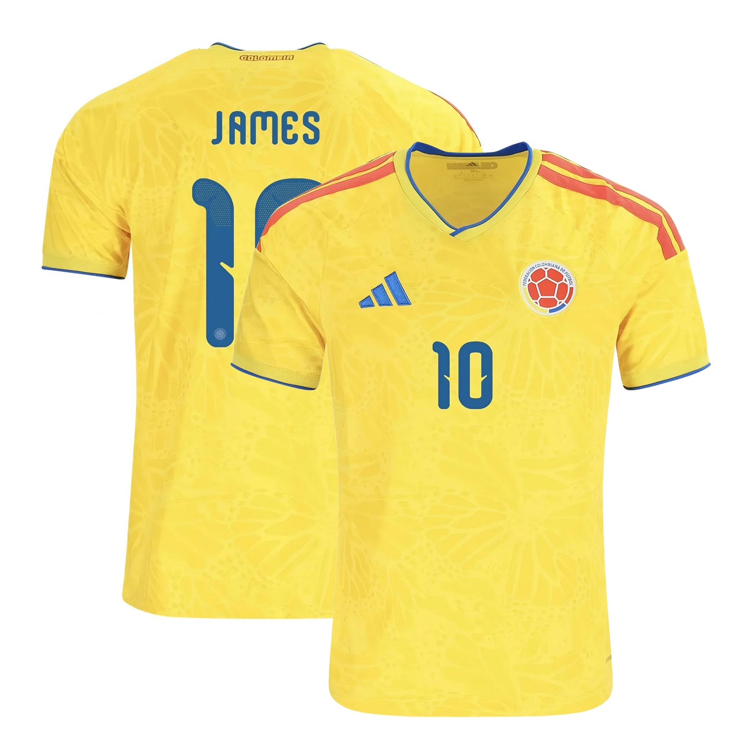 Colombia 2026 Home Soccer Jersey - James Rodriguez 10 