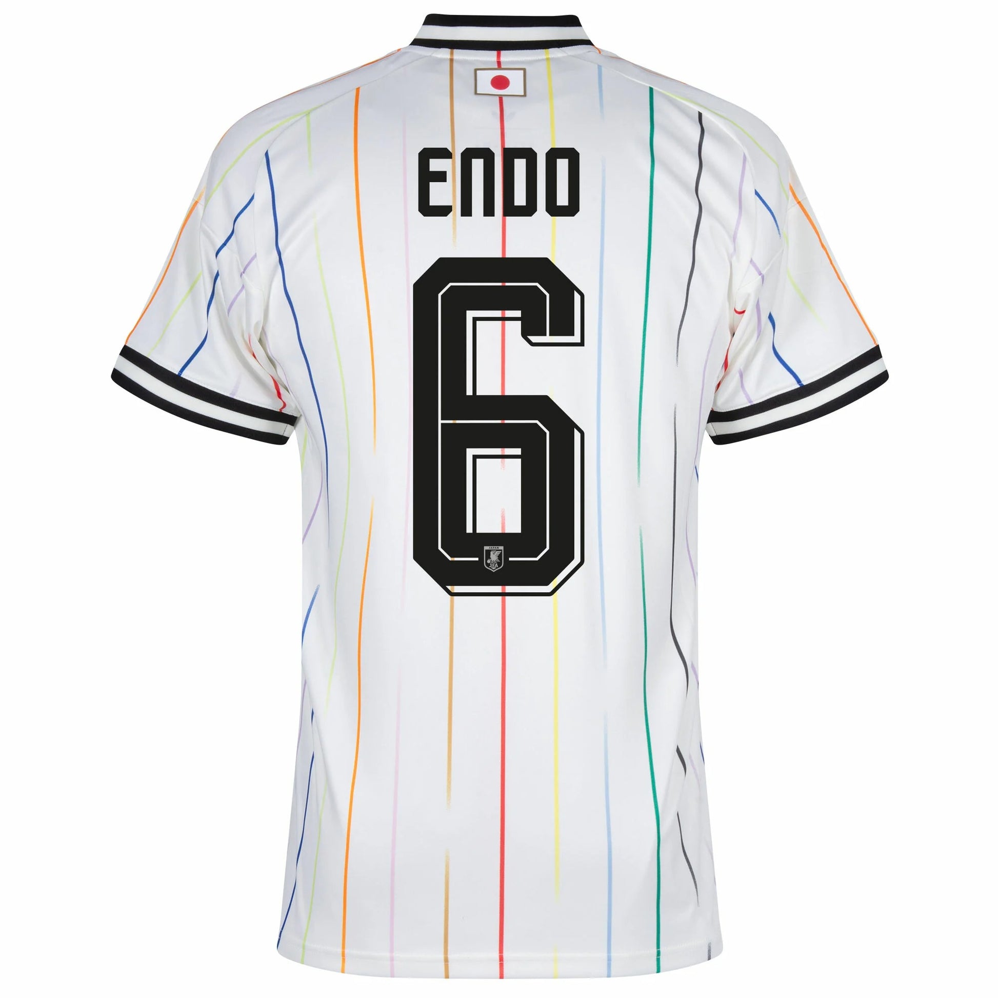 Japan 2026 World Cup Away Stadium Replica Jersey - Endo #6 back view