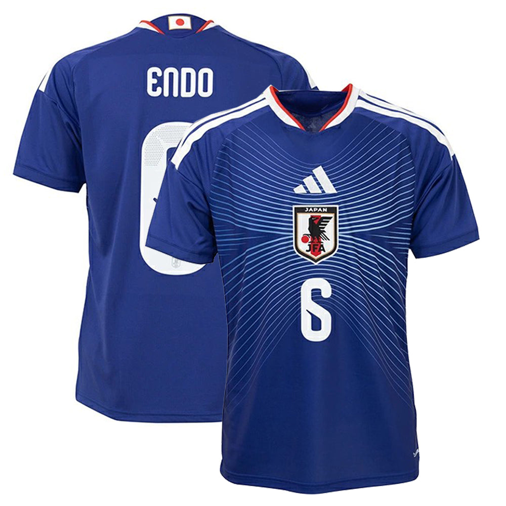 Japan 2026 World Cup Home Stadium Replica Jersey - Endo #6