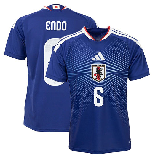 Japan 2026 World Cup Home Stadium Replica Jersey - Endo #6