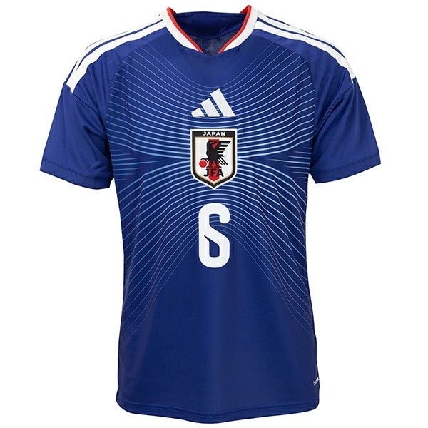 Japan 2026 World Cup Home Stadium Replica Jersey - Endo #6 front view