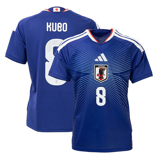 Japan 2026 World Cup Home Stadium Replica Jersey - Kubo #8