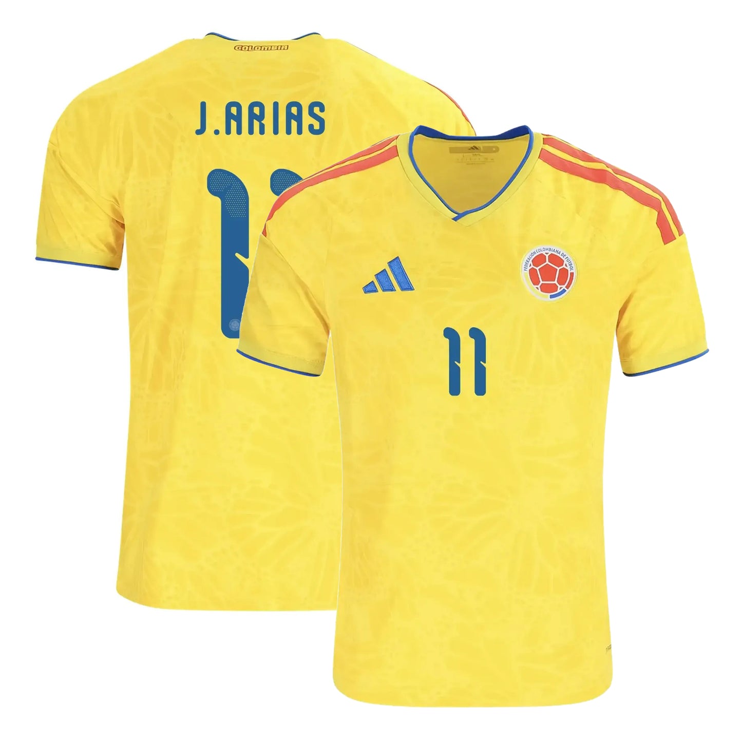 Colombia 2026 Home Soccer Jersey - Jhon Arias #11