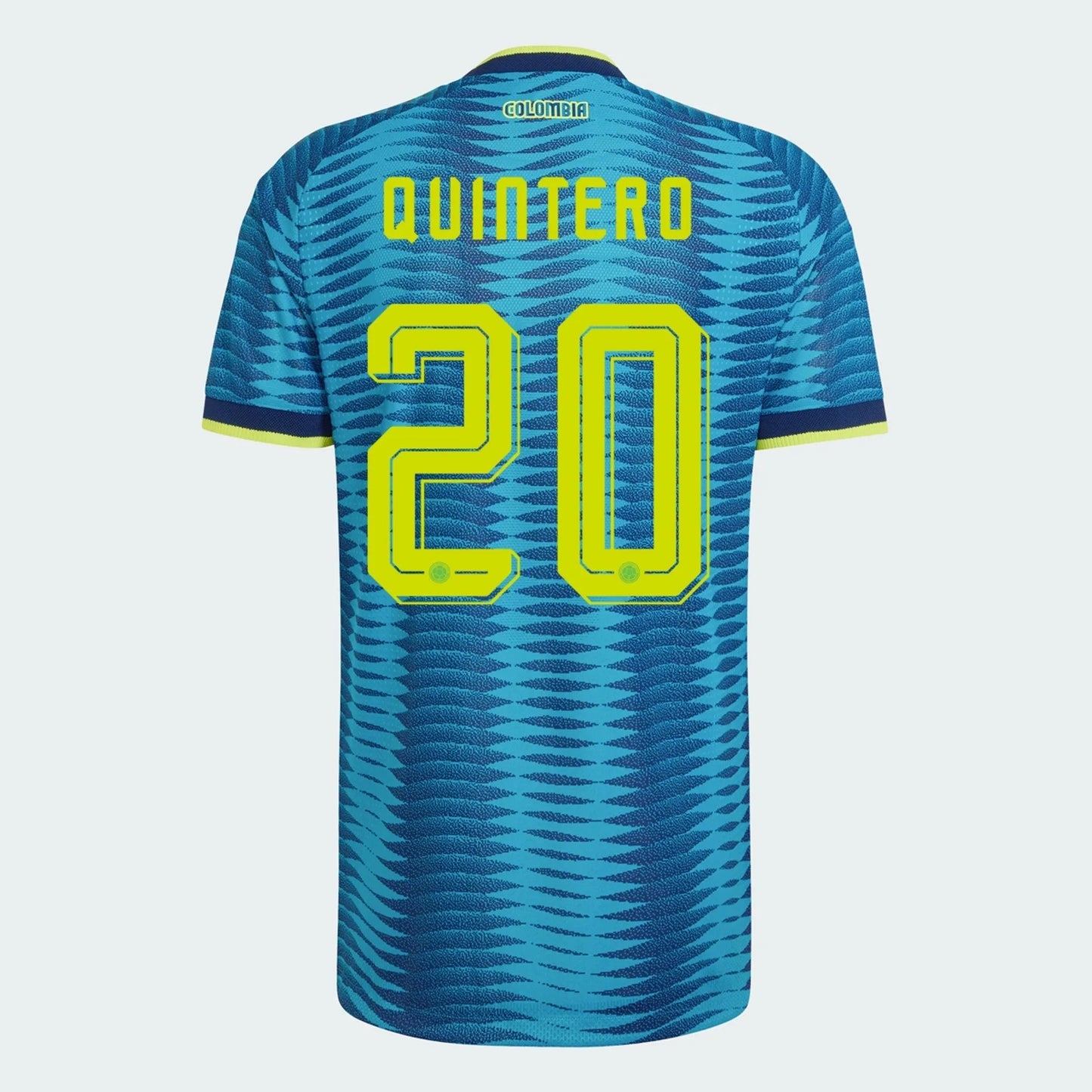 Colombia 2026 World Cup Away Stadium Replica Jersey - Davinson Sánchez #23