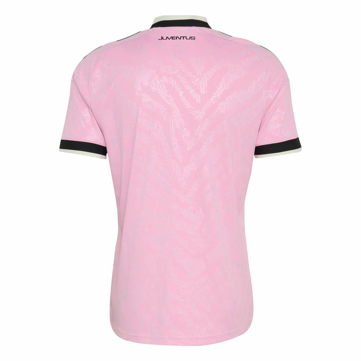 Back view of Juventus 2026-2027 away pink replica football shirt by Final Third Kit