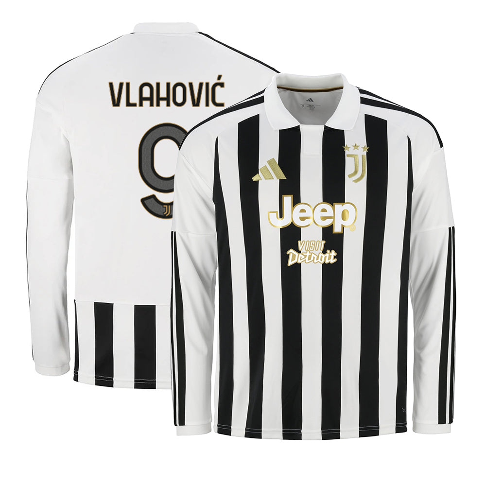 Juventus 2026/27 home jersey with VLAHOVIC #9 player print