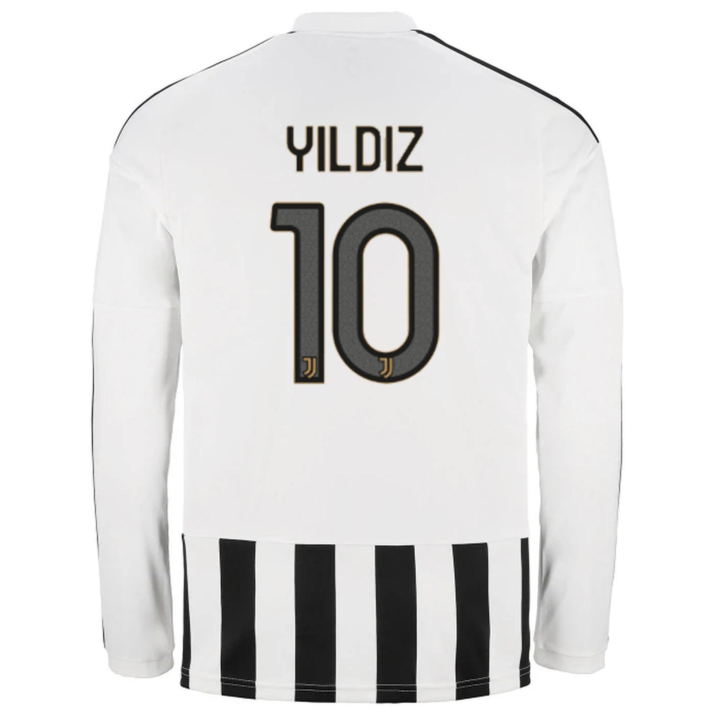 back view of Juventus 2026/27 home jersey with YILDIZ #10 player print