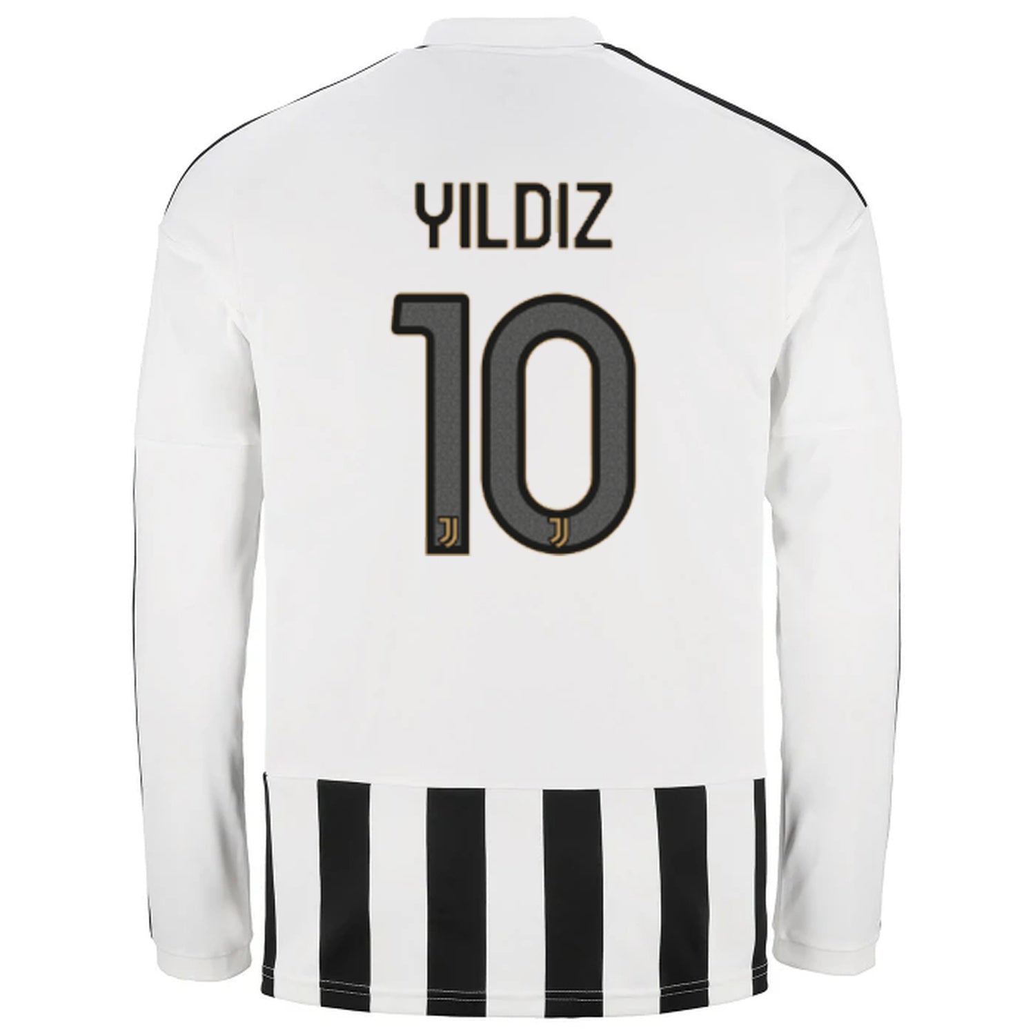 back view of Juventus 2026/27 home jersey with YILDIZ #10 player print