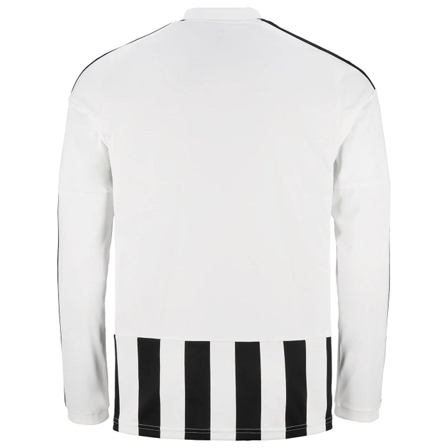 Back view of Juventus 2026/27 long sleeve home soccer jersey