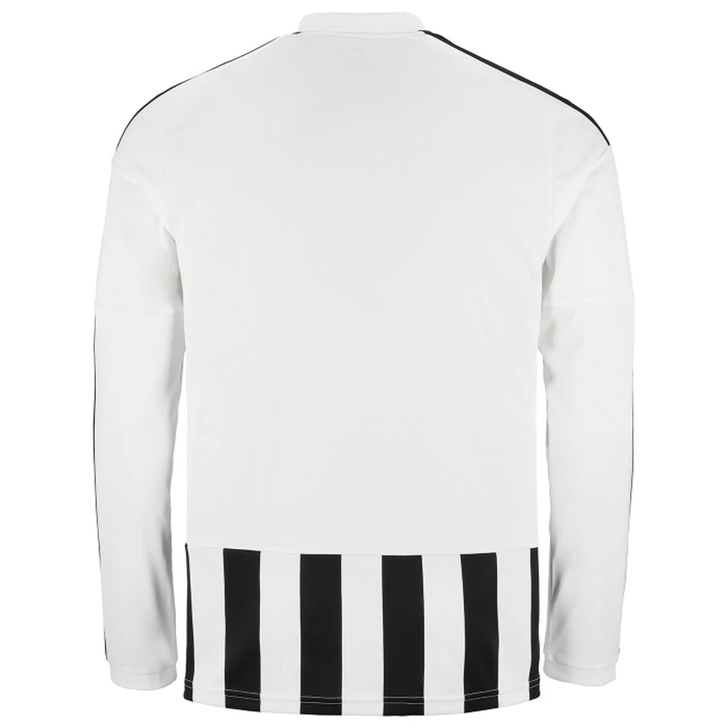 Back view of Juventus 2026/27 long sleeve home soccer jersey