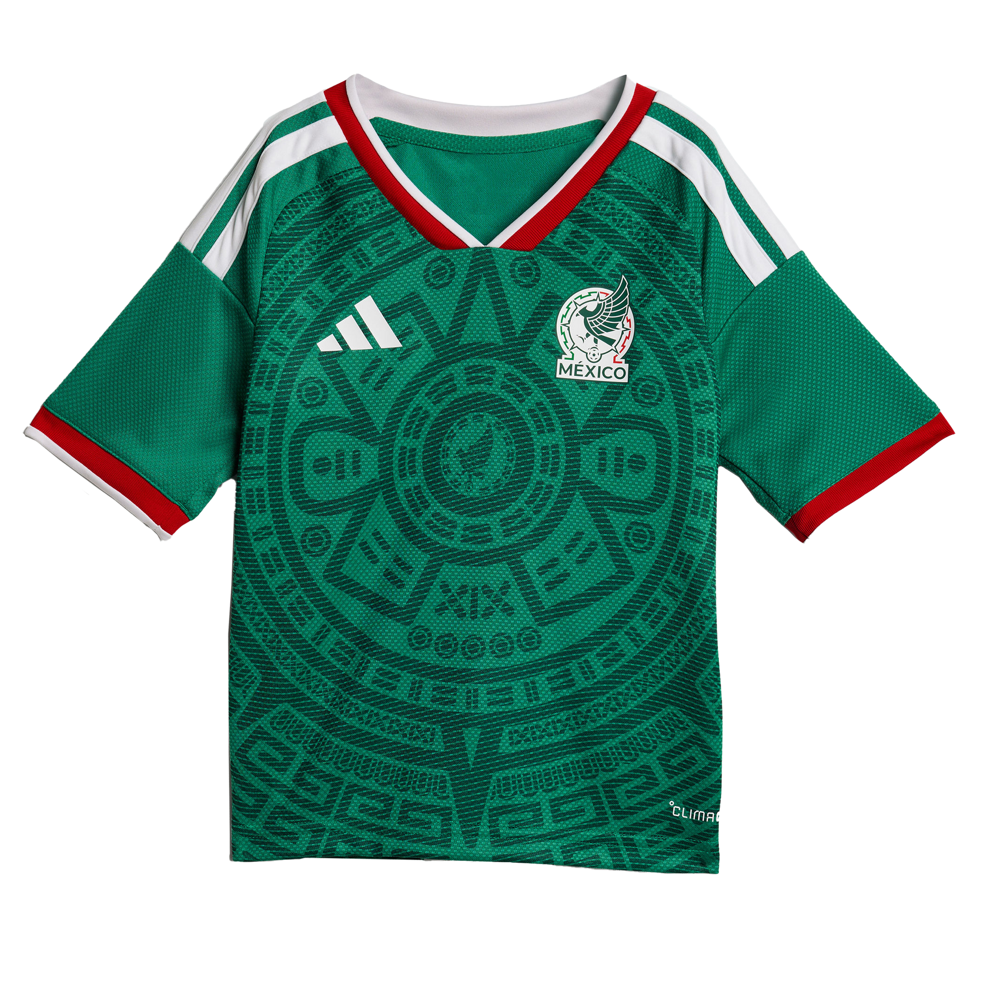 Mexico national team 2026 green home soccer kit for kids
