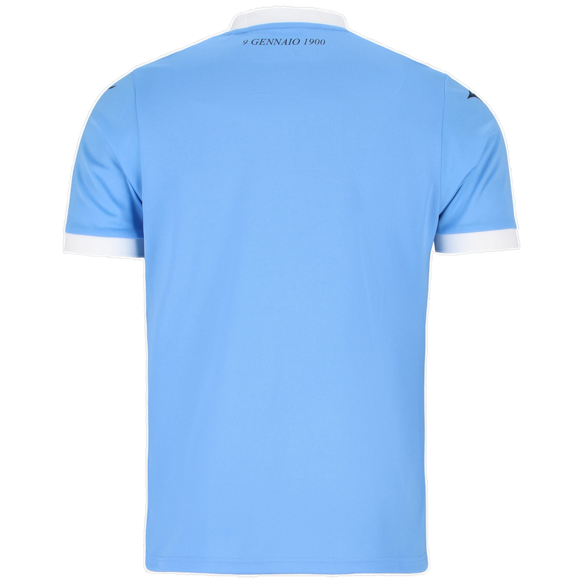 Back view of Lazio 2026-2027 home blue stadium replica football shirt by Final Third Kit