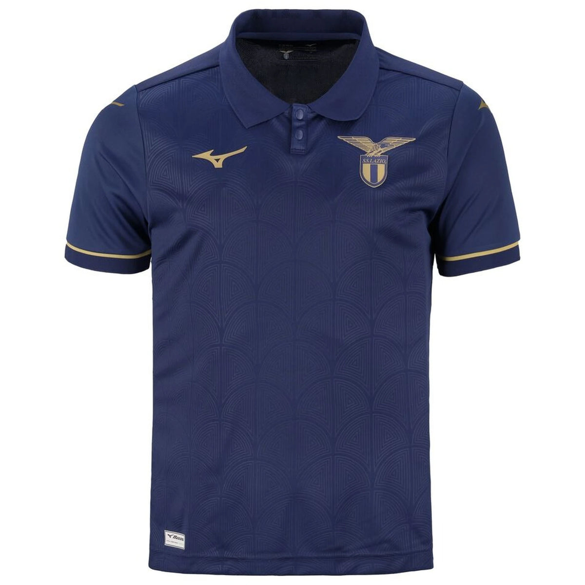 Front view of Lazio 2026-2027 third navy stadium replica soccer jersey by Final Third Kit