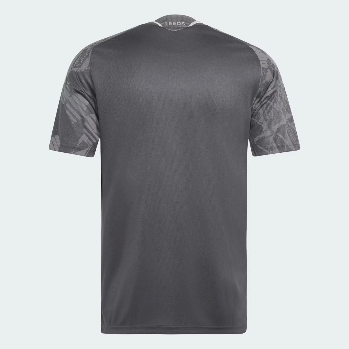 Back view of Leeds United 2026-2027 third grey replica football shirt by Final Third Kit