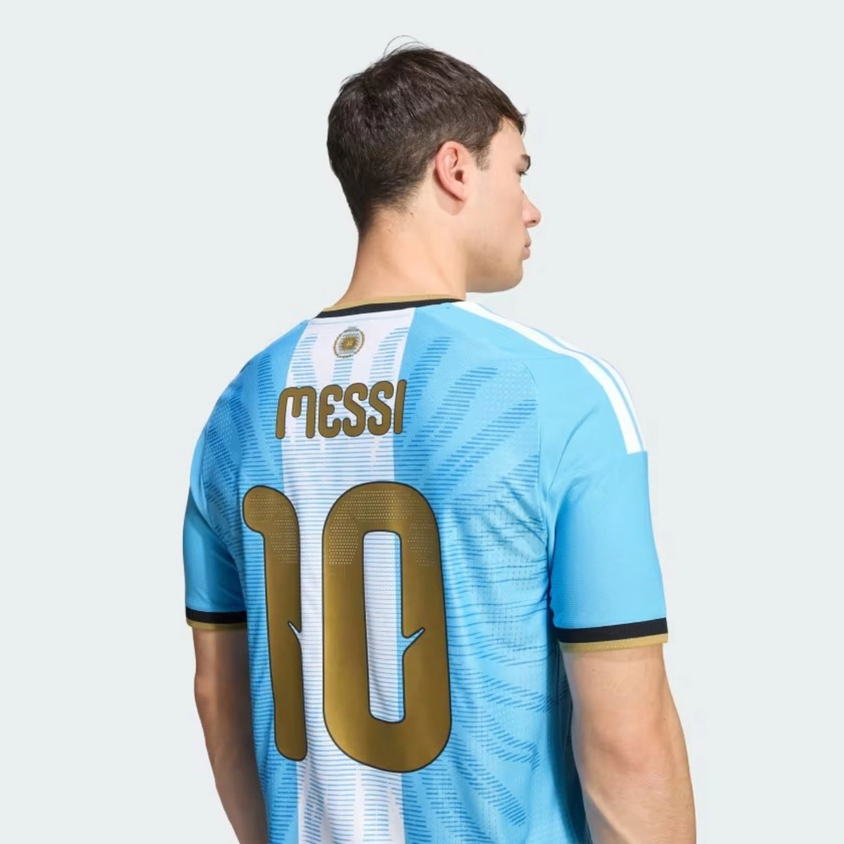 Lionel Messi Argentina National Team AFA x Messi Authentic Jersey - Light Blue