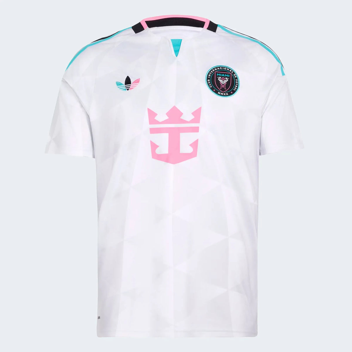 Front view of Inter Miami CF 2026 third white replica soccer jersey by Final Third Kit