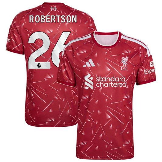 Liverpool 2026/27 home stadium jersey with ROBERTSON #26 custom print