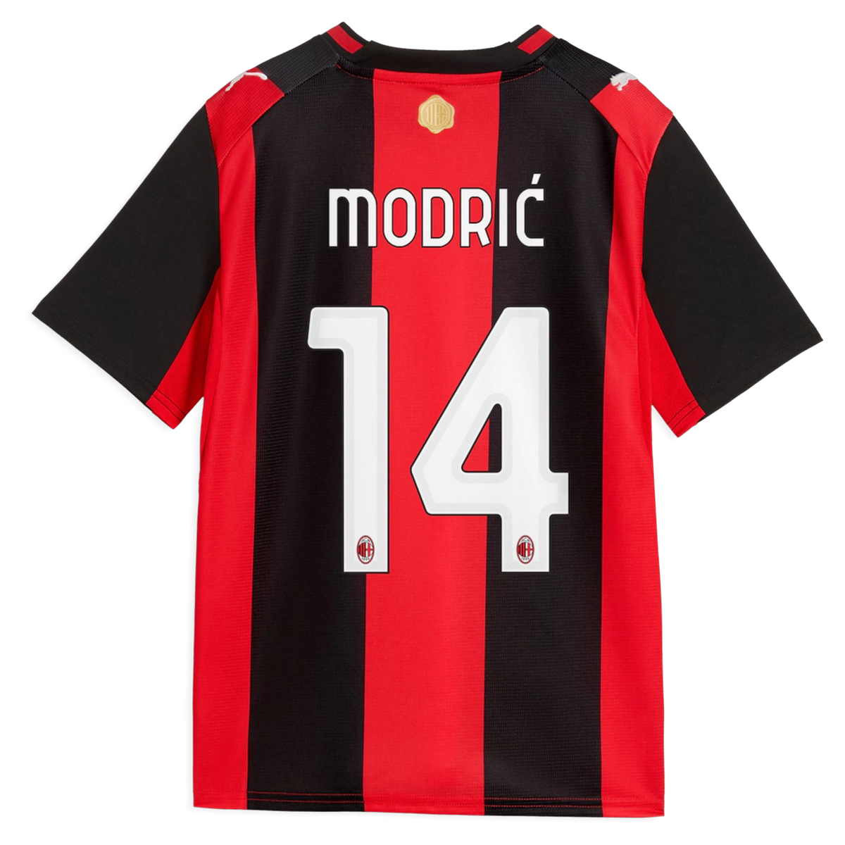 Luka Modrić AC Milan Youth 2026/27 Home Replica Jersey - Black_Red