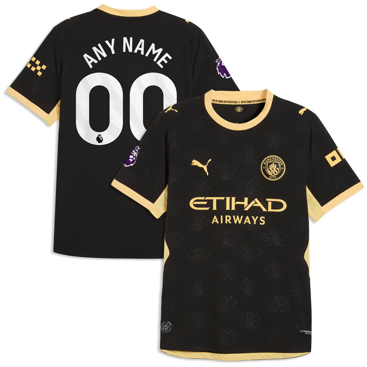 Manchester City 2026/27 Third On-Field Authentic Custom Jersey - White