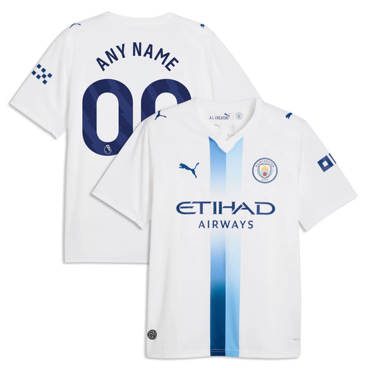 Manchester City 2026/27 Third Replica Custom Jersey - White