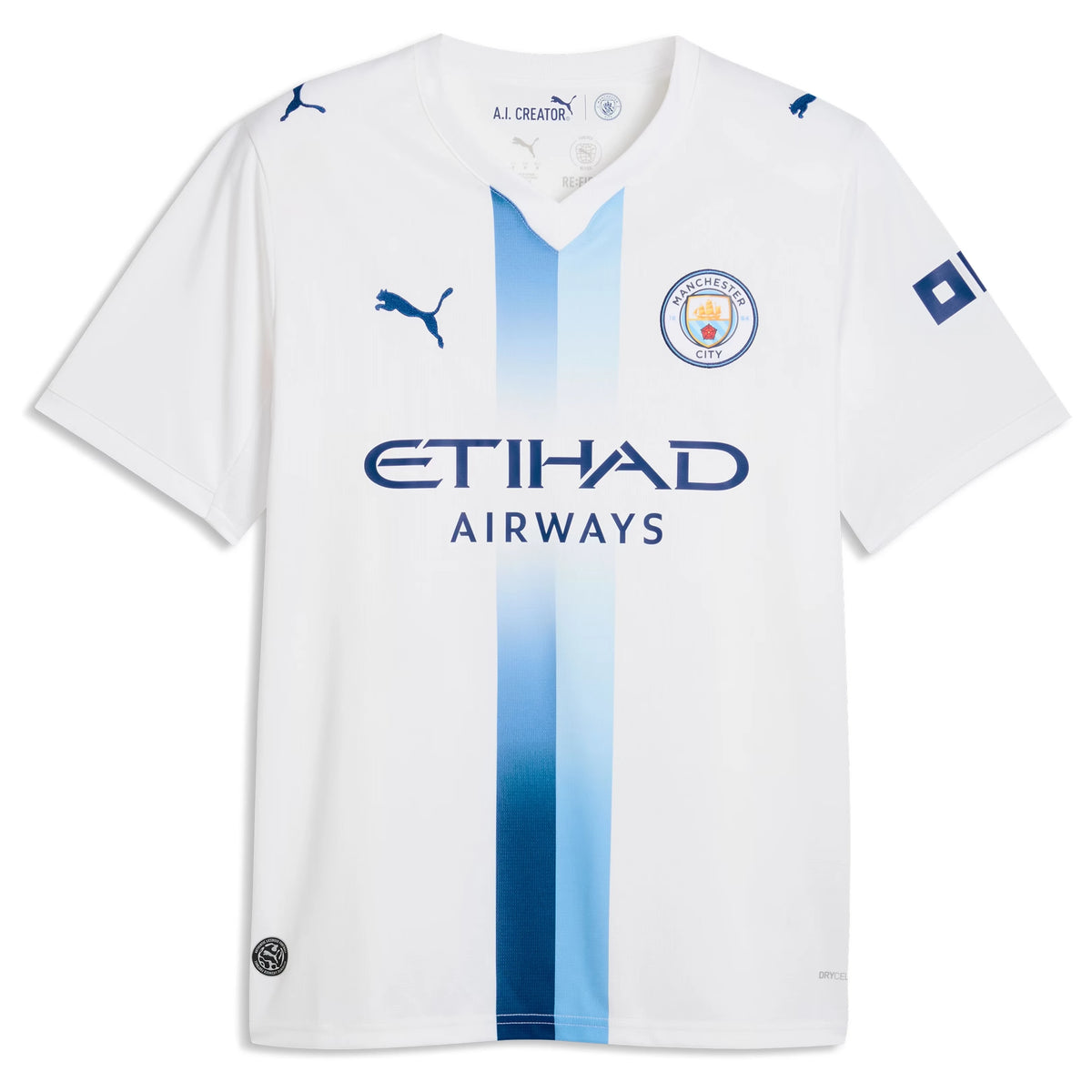 Manchester City 2026/27 Third Replica Custom Jersey - White