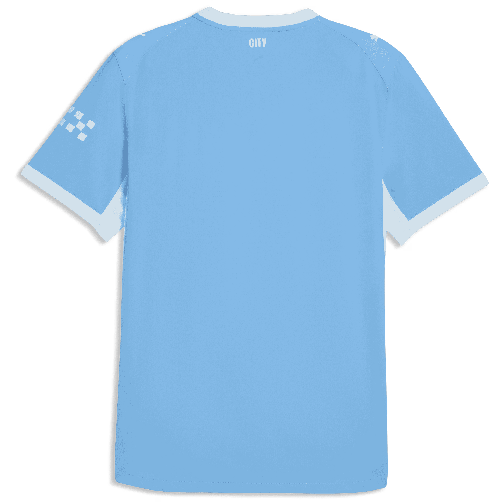 Manchester City 2026/27 Home Match Authentic Jersey back view
